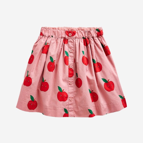 Button Through Twirly Skirt